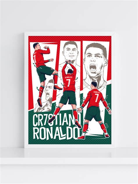 Cristiano Ronaldo SIUUU Frame – SINCE 7 STORE