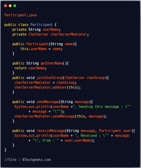 Image result for Mediator Pattern Java in Code Space