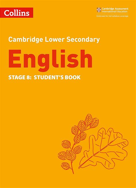 Lower Secondary English Student's Book: Stage 8 (Collins Cambridge ...