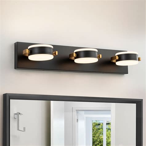 Modern Bathroom Vanity Light Black Bar Wall Lights for Bathroom Mirror ...