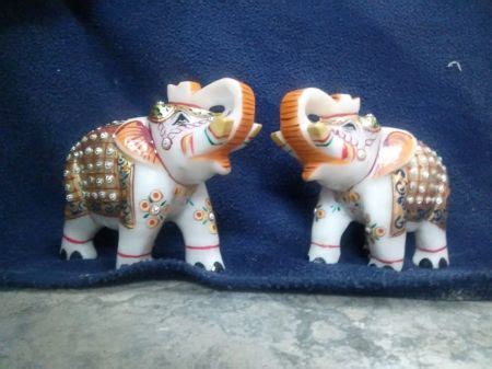 Marble Animal Statues | Lion Elephant Cow Statues | Moorti Palace