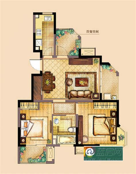 最新旭辉玫瑰湾户型图（图）-上海蓝房网