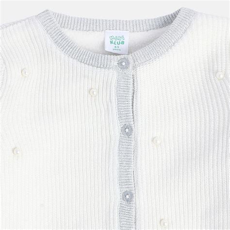 Girls Off White White Sweater