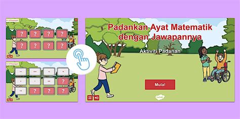 Permainan Interaktif Matematik - Tambah Nombor Hingga 20