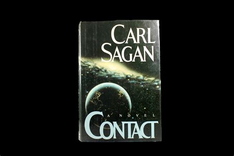 Hardcover Book, Contact, Carl Sagan, Science Fiction, Novel, Literature ...