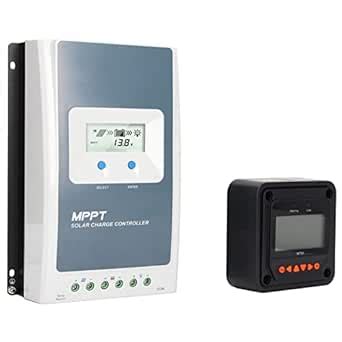 Solar Battery Regulator, LCD Digital Display Good Protection Solar ...