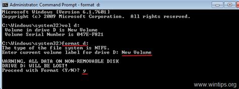 Image result for Windows Formatting Command