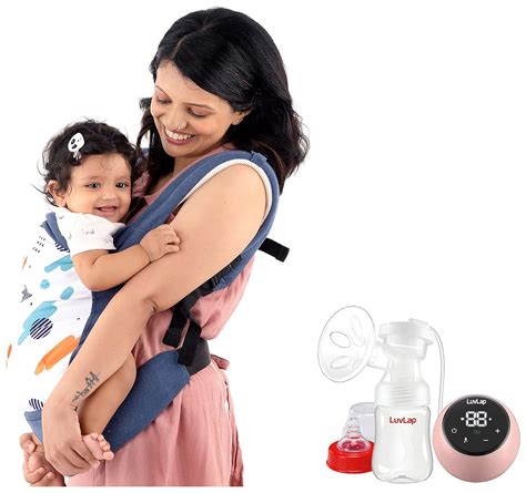 Buy Luvlap Adore Electric Breast Pump with 2 Phase Pumping, 2pcs Breast ...