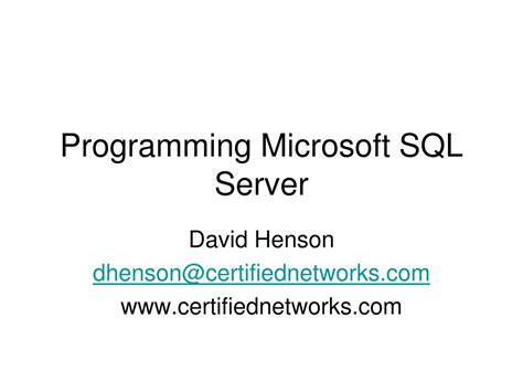 Image result for SQL Server Programming Part 5