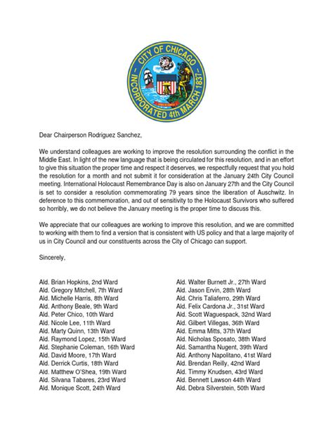 Resolution Letter Sample PDF 的图像结果