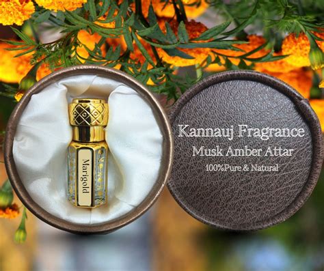 Buy Marigold Attar (Gendha) Online - Kannauj Fragrance | Authentic ...