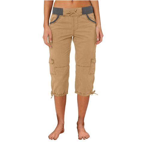 JJHGVB Womens Capri Pants Petite Capris for Women Petite Length Hiking ...