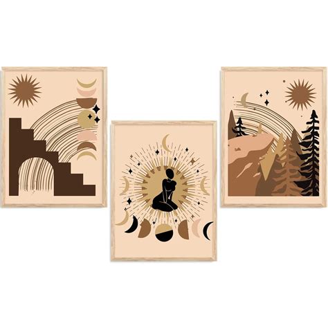 Modern Wall Art Paintings for Living Room - Wall Poster With frames ...