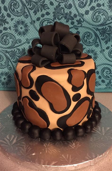 Image result for Cheetah Cake Tutorial