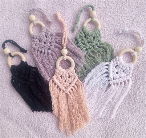 Rezultat imagine pentru Macrame Car Diffuser