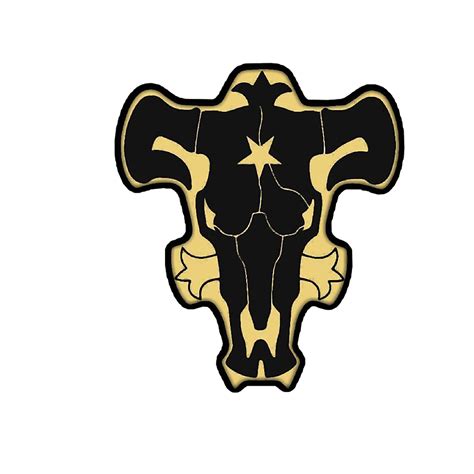 Black Clover Black Bulls logo | Inspire Uplift