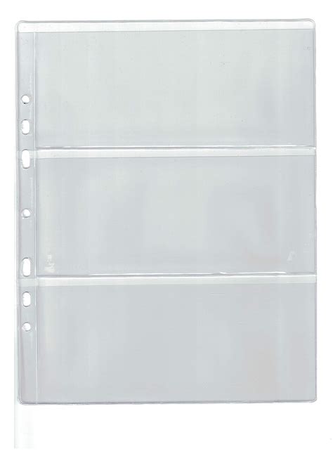 Buy COLLECTOR 10 Pages for banknote album - Type 3 - for three notes ...