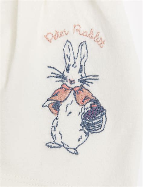 Buy 2pc Cotton Rich Peter Rabbit™ Outfit at Marks & Spencer