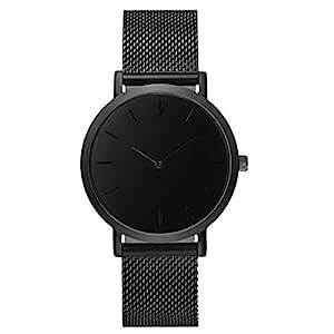 Buy South Lane Unisex SS20-dr1-1443 Analog Display Swiss Quartz Black ...