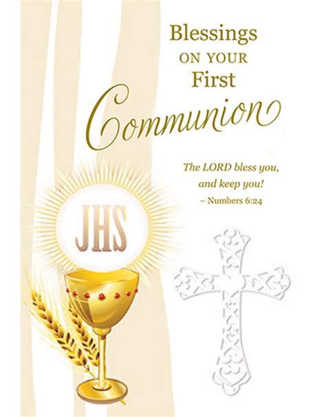 Image result for First Communion Card Message