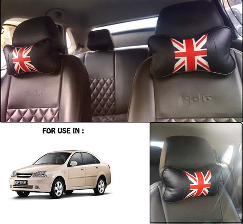 Volga Car Neck Rest Headrest Pillow Cushion Britain Flag Style For ...