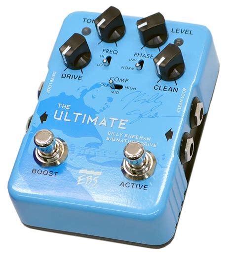 EBS BSU Billy Sheehan Ultimate Signature Drive ベース用エフェクター ...