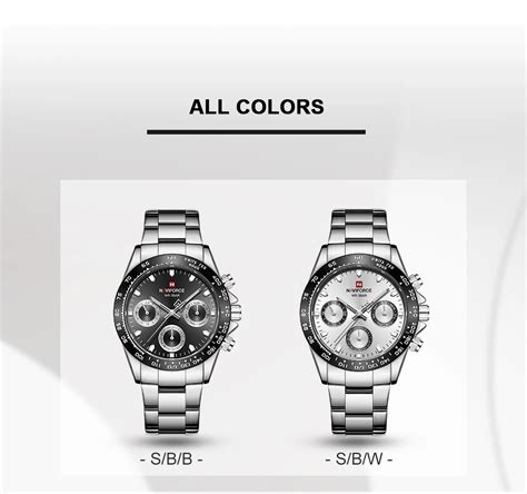 NAVIFORCE 9193 SBBE Men 3ATM Waterproof Watches 24 Hour Date Week ...