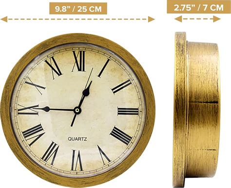 PrimoSupply MCM Style Wall Clock & Hidden Safe Box in One - 10 India | Ubuy