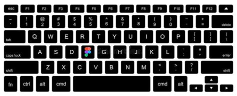 Laptop Keyboard Layout Printable