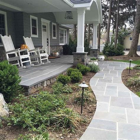 Front Entrance Walkway Landscaping