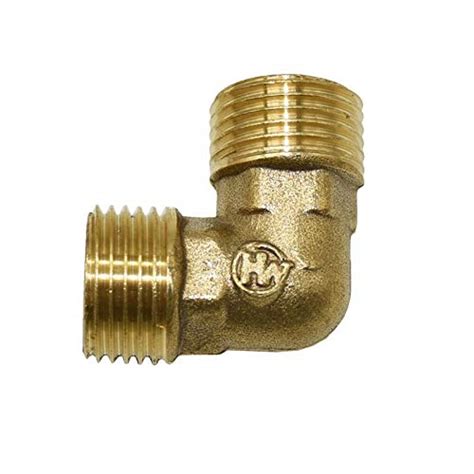 Garden Connector 10pcs Elbow Connection 1/2" 3/4" Copper Metal Threaded ...