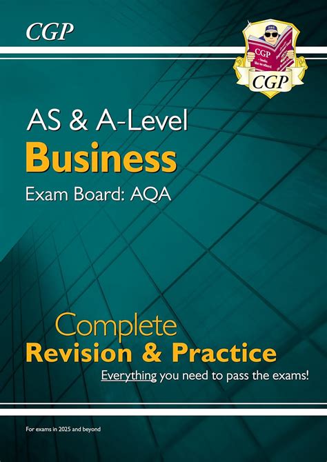 A-Level & AS Business: AQA Complete Revision & Practice eBook : CGP ...