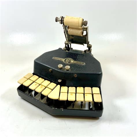 Stenotype "gs" Greandjean | Vintage Steno Machine | Stenotype Machine ...