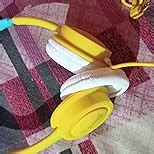 iBall Kids Diva Wired Over The Ear Headphone Without Mic (Yellow and ...