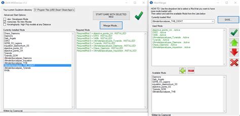 Dow Mod Manager 的图像结果