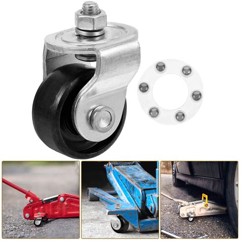 Pawsdot Floor Jack Replacement Wheels Jack Swivel Accessory Steel Multi ...