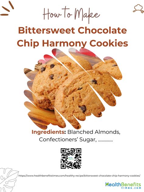 Bittersweet Chocolate Chip Harmony Cookies | Health Benefits