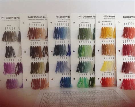 Image result for Paternayan Color Chart