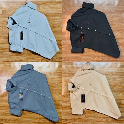 RL POLO Shirt Regular fit Checkd Formal Shirt (Pack Of 4)