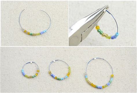 Image result for Hoop Earring Tutorials