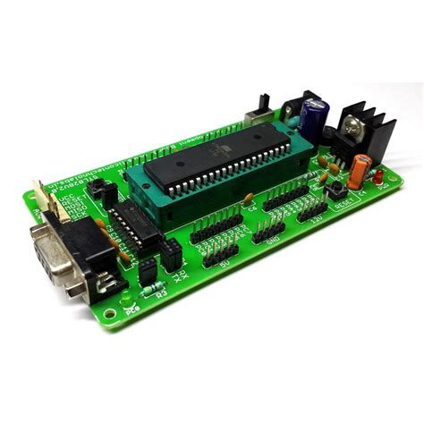 AVR Development Board | Microcontroller Board for Electronics Projects ...