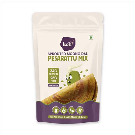 Quick Protein Packed Egg Pesarattu – kohfoods