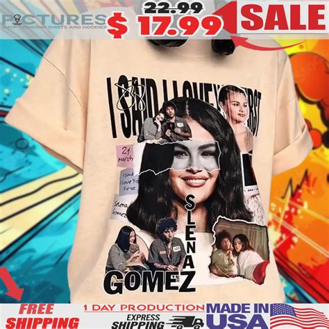 Selena Gomez Benny Blanco I Said I Love You First Collage Photo Vintage ...
