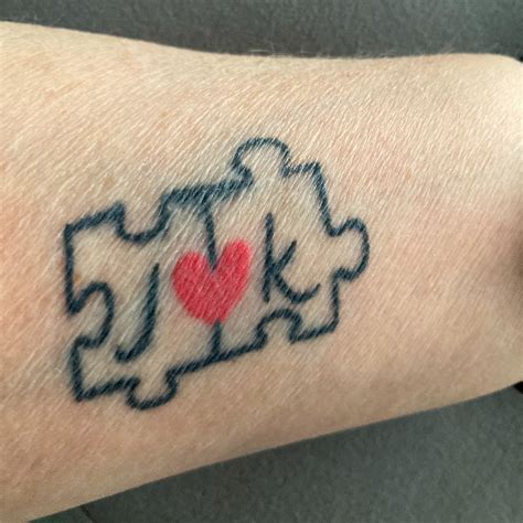 Autism Puzzle Piece Tattoo 3d 70 Artistic Puzzle Piece Tattoo Designs