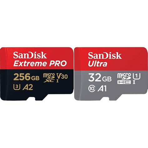 SanDisk Extreme Pro 256GB microSDXC UHS-I, V30, 200MB/s Read, 140MB/s ...