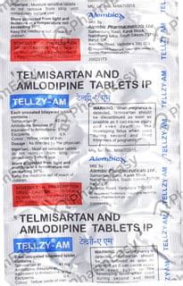 Tellzy-AM Tablet: Uses, Side-effects, Price, Dosage & More Info - PharmEasy