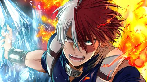🔥 Free Download Shoto Todoroki Mha My Hero Academia Bnha Anime 4k Pc by ...