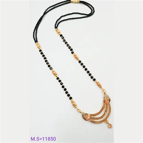 Padmawati Bangles Gold Plated Traditional Mangalsutra - PBACC133 ...