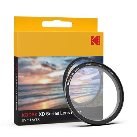 Buy Kodak 55mm UV XD Camera Lens Filter|2 Layer Anti-Reflective Coating ...
