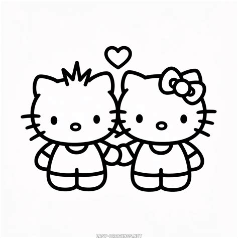 Hello Kitty in Spider Man costume Easy Drawing | Easy Drawings